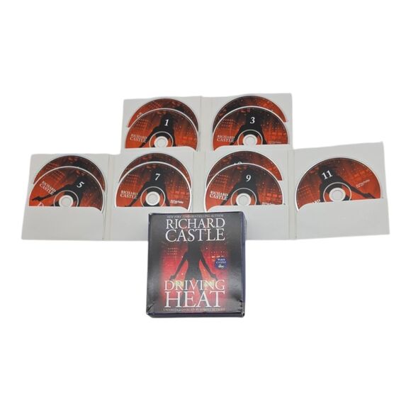 Lot Of 3 Richard Castle Nikki Heat Derrick Storm Thriller Audio CDs Audiobooks - Picture 6 of 7